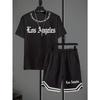The Best-selling Youth Set for Summer 2025 Featuring Letter Prints Is a Vibrant and Fashionable Streetwear