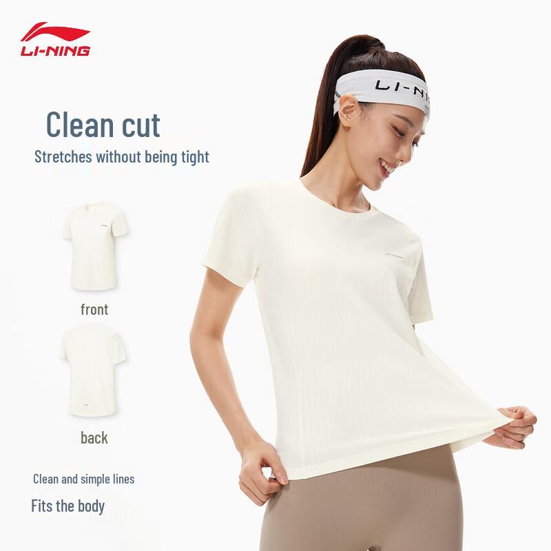 Li-Ning Women s Reflective Quick-Dry Running Tee ATSW508 L