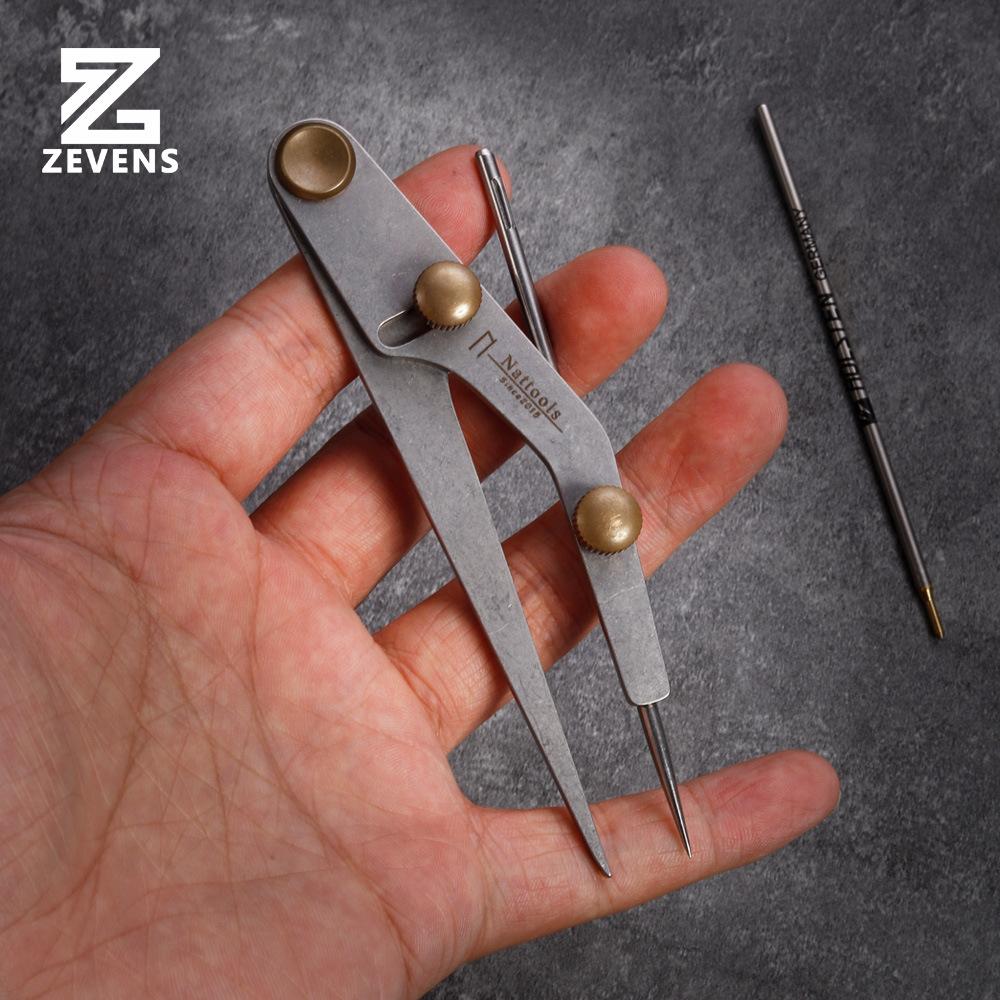 

Precision Leather Scribing Gauge Mercury Marking Tool with Locking Needle Sharp Engraver for Clean Lines on Leathercraft DIY