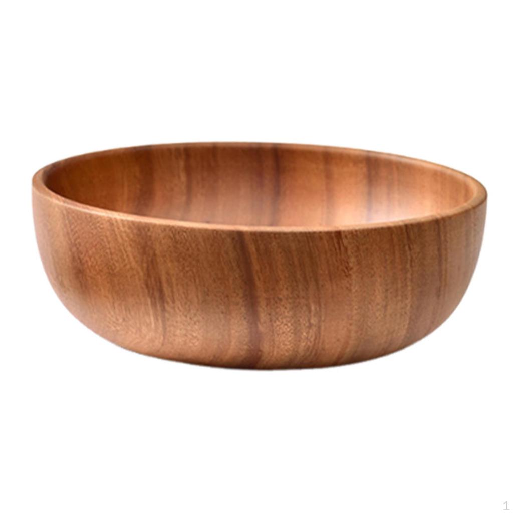 Bowl for Cereal and Rice with Wooden Design Food Storage