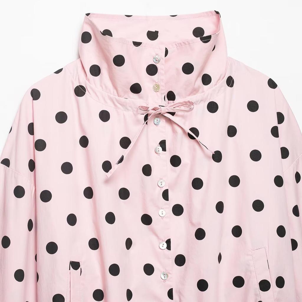 European and American Style, New Women's Fashion, Fashionable Casual Style, Polka Dot Jackets 4341/730/644