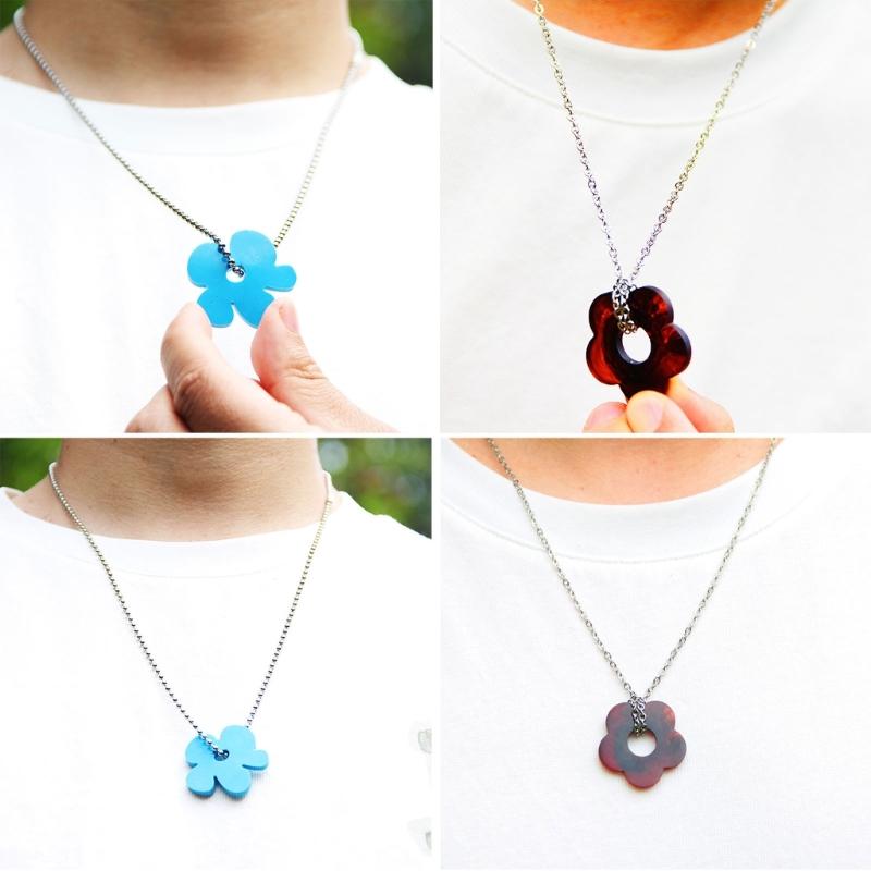 Flower Pendant Silicone Mold Resin Casting Molds for Epoxy Resin UV Resin Pendant Earring Jewelry Keychain Making