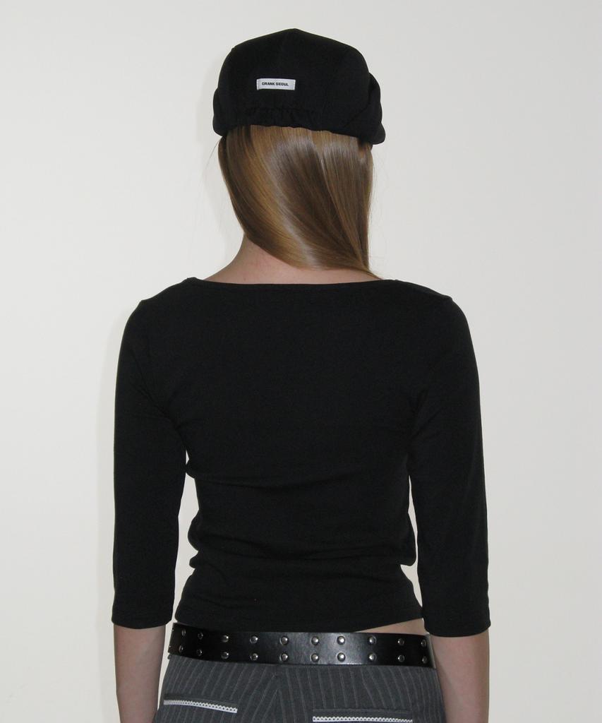 CRANK Ribbon Hunting Cap_Black