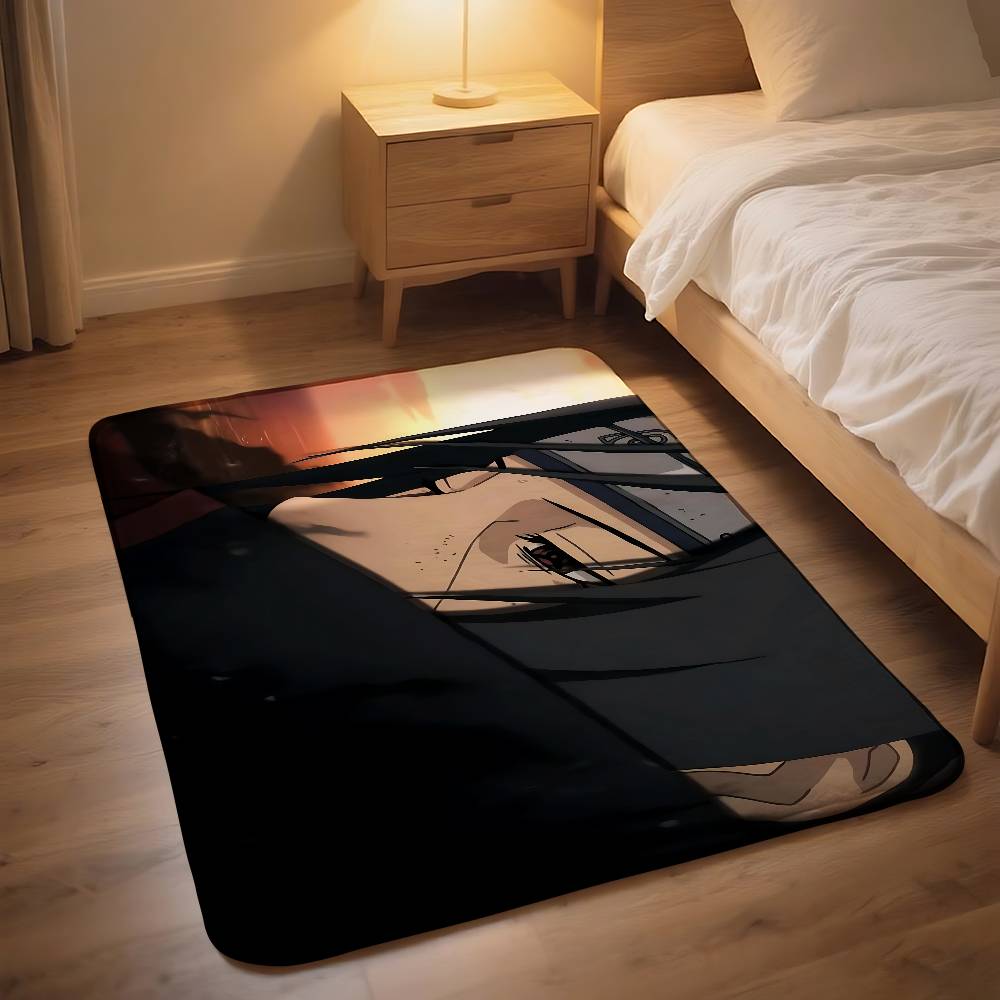 Cool Anime N-naruto-S Carpet Bathroom Anti-slip Mat Door Mat Home Decoration Mat Entrance Door Mat Scratch-resistant Door Mat