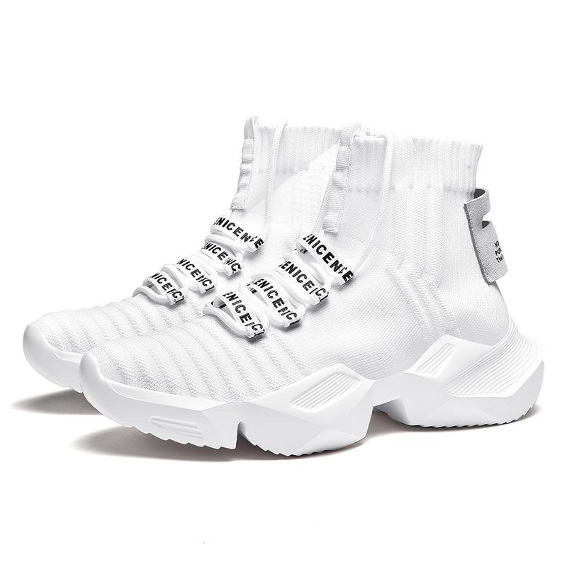 Calzini Scarpe Autunno Taglia Grande Scarpe da Uomo Elastiche Scarpe High Top Sportive da Papà Taglia Scarpe Uomo