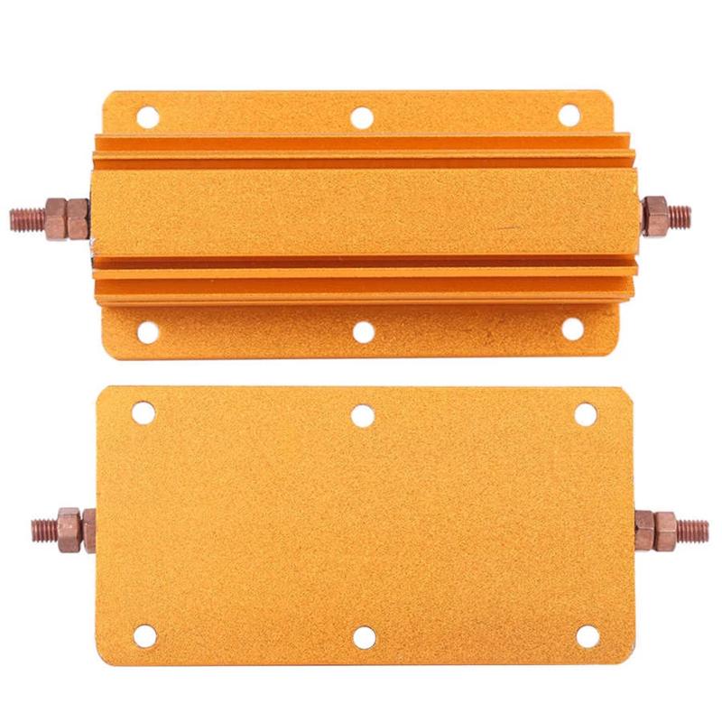 Direnç RX24 200W Alüminyum Kasa Direnç 1R/2R/4R/8R/10R Güç Kaynağı Sensör İnvertör Sahnesi İçin