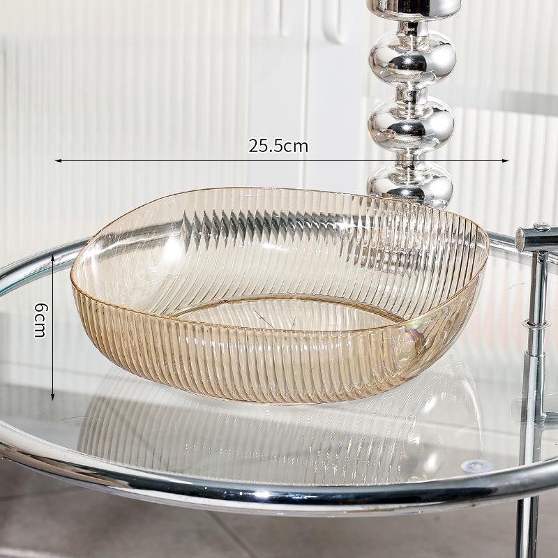 Fruit Plate Fruit Plate Household Living Room Tea Table Snack Tray Candy Simple Ins Light Luxury Style Plate