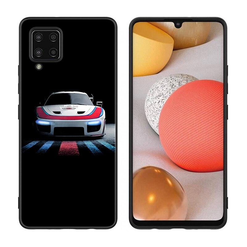 Cool Sports Car Phone Case For Samsung Galaxy A12 A02S A22 A32 A52 A72 A71 A51 A41 A31 A21 A11 A50 A70 A10S A20S Black Cover
