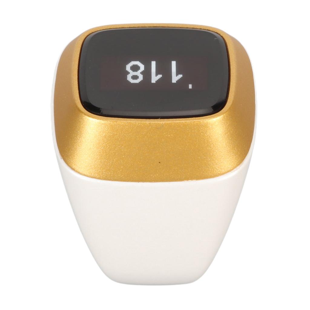 18mm Elektronischer Zähler 0.49in Digitalanzeige Intelligentes Zählen Fingerring mit Vibrationserinnerung