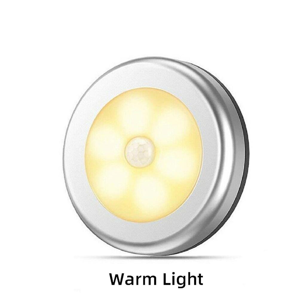 (Warm Light/White Light) LED PIR Motion Sensor Lights Wireless Night Light Battery Cabinet Stair Lamp