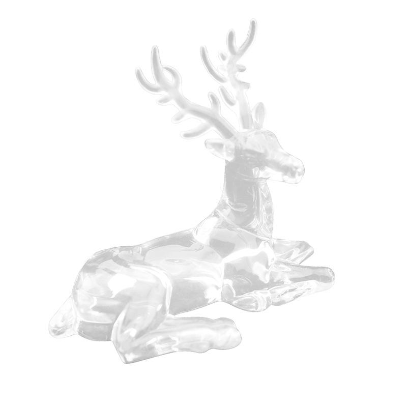 Acrylic Reindeer Christmas Tree Decoration Ornament