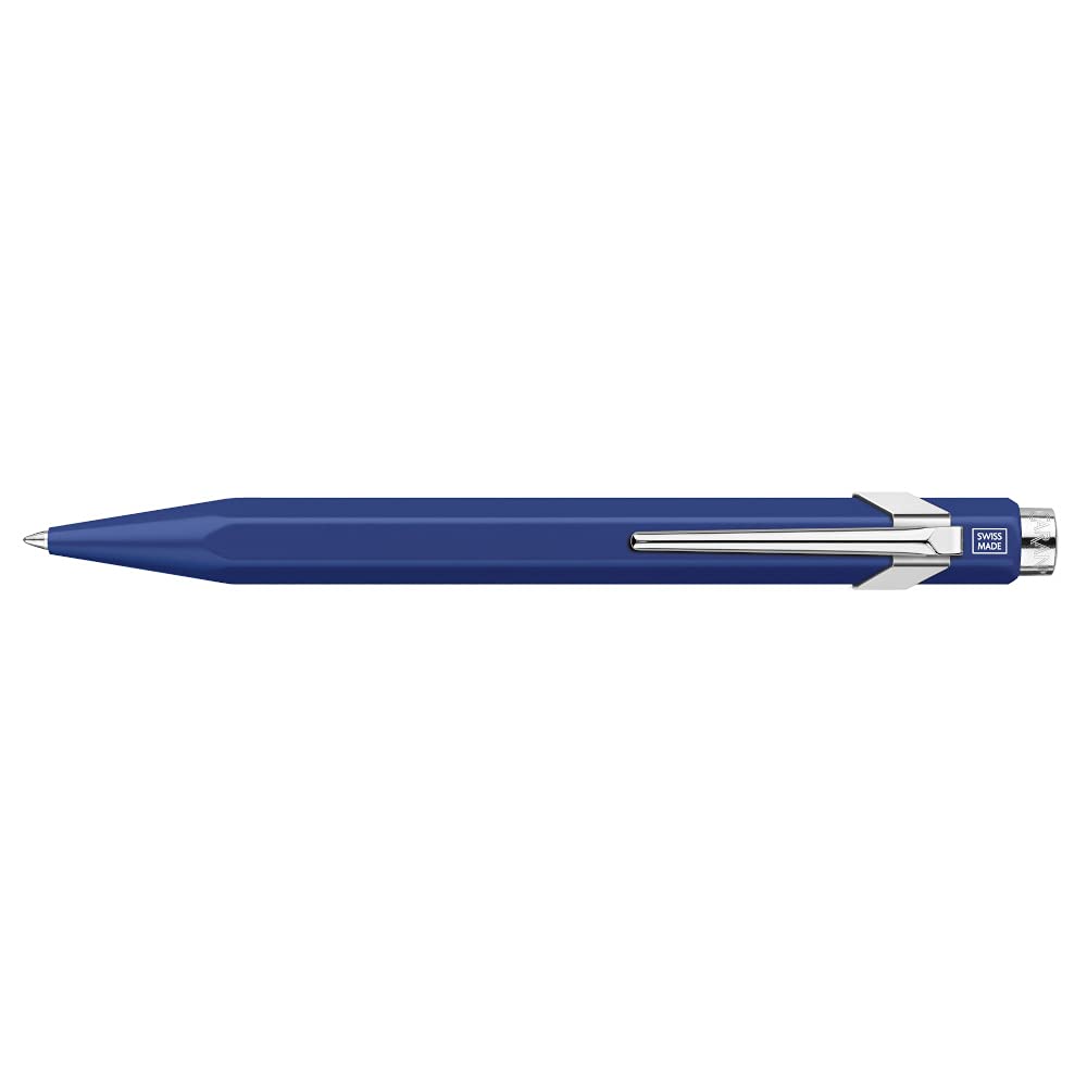 CARAN Ballpoint Pen 849 Matte Blue Official Import D'ACHE Water-based NF0846-159