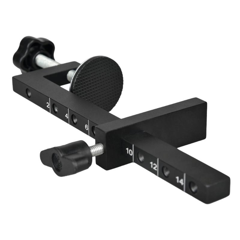 Verstellbare Schraubzwinge Halterung Schrank Werkzeug Montageclip Tischklemme für Schreibtisch Tisch Werkbänke Stuhl Einfach zu bedienen