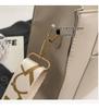 Women's Trendy High-End Bucket Bag - 2024 Spring/Summer Fashion Single Shoulder Crossbody in Solid Color