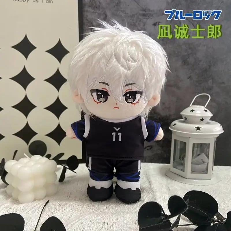 Anime Seishiro Nagi Pluche Pop Knuffel Met Verwisselbare Kleding Aankleed Figuur Zachte Pluche Animatie Creatief Cadeau Kinderen