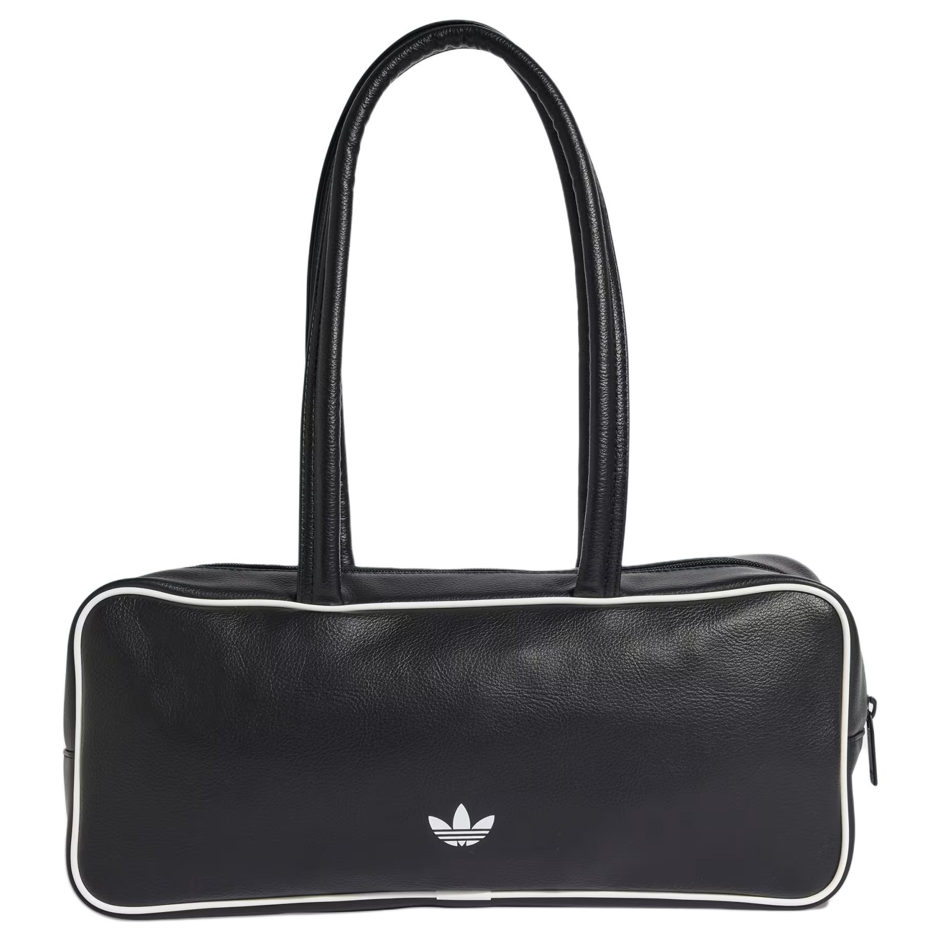 Adidas Originals Classic Logo PU Shoulder Bag Unisex Shoulder Bag Black KD7851 Black