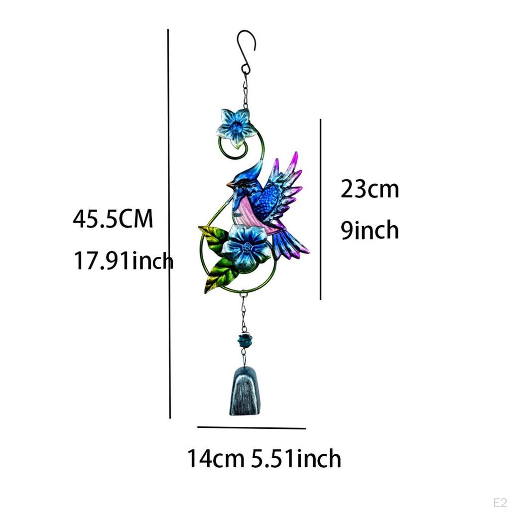 Bird Wind Chime for Outdoor , Wall Hanging Decor