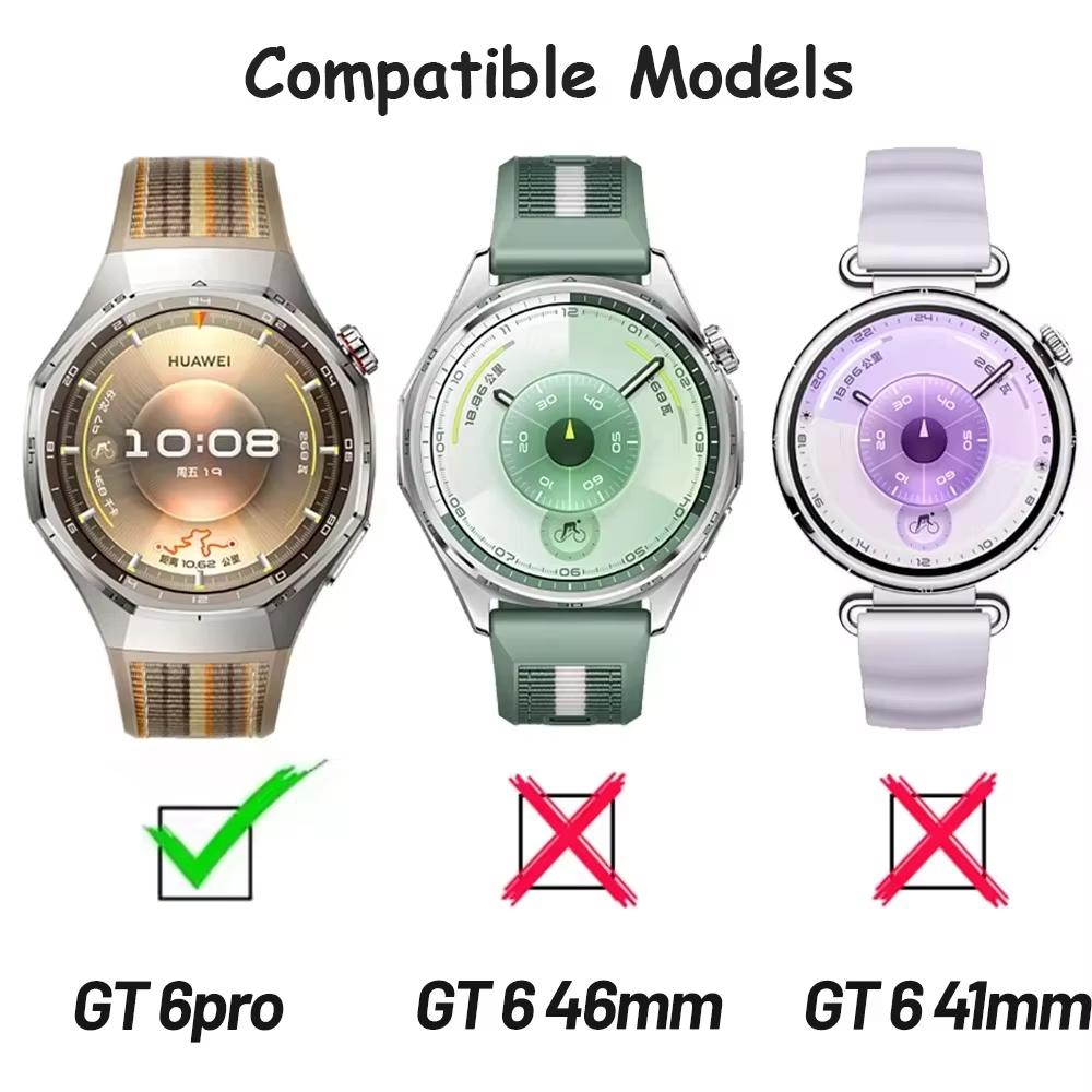 Titanové řemínky pro Huawei Watch GT6 Pro Řemínek Bez mezer Náramek Correa Pro Huawei Watch GT6 Pro chytré hodinky Příslušenství 3
