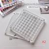 1Pcs Acrylic Gold Transfer Pendant Compartment Collection Box 36/64/100 Grids Gold Bean Storage Box Antioxidant Display Box