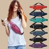 Casual Sports Women's Oxford Shoulder Bags Waterproof Light Men's Waist Crossbody Bag Simple Double-layer Female Handbags Purse