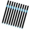 10 Stück Metallic-Marker Blaue Farbe Leuchtende Farben Ungiftig Geruchlos Schnelltrocknend Weit verbreitet Glasmarker für DIY-Design