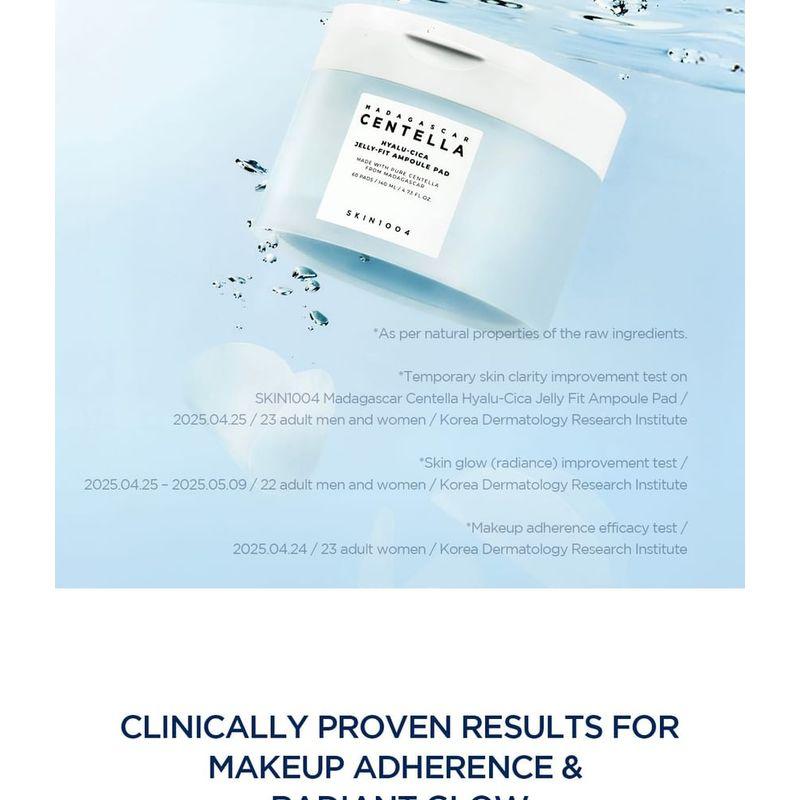SKIN 1004 - Madagascar Centella Hyalu-Cica Jelly-Fit Ampoule Pad