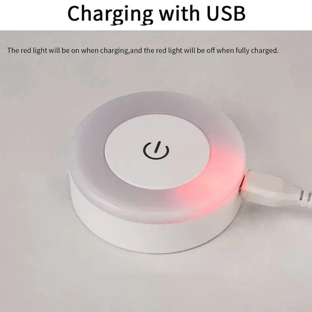 USB Rechargeable Night Lights 3 Modes Touch Sensor Lamps Portable Wall Light  Kitchen