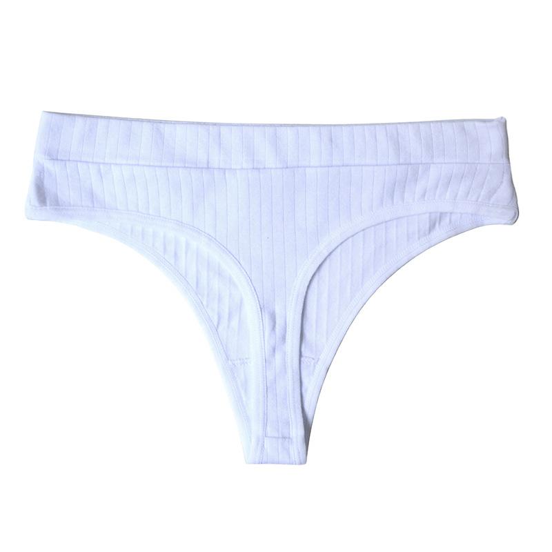 Kadın Pamuklu Tanga Düşük Bel Kadın Spor Bikini Külotu Elastik Rahat İç Çamaşırı Kadın Külot İç Çamaşırı M-XL