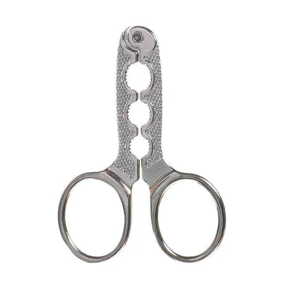 1PC Alloy Multifunkční kousání melounových semínek Domácí potřeby Kleště na melounová semínka Ostřelovací zařízení Artefakt Nůžky z líné borovice Nůžky Ostřelování