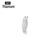 1PC Implant Grade G23 Titanium Cz Belly Button Ring Septum Rings Clicker Belly Clip Navel Ring Curved Barbell Piercing Jewelry