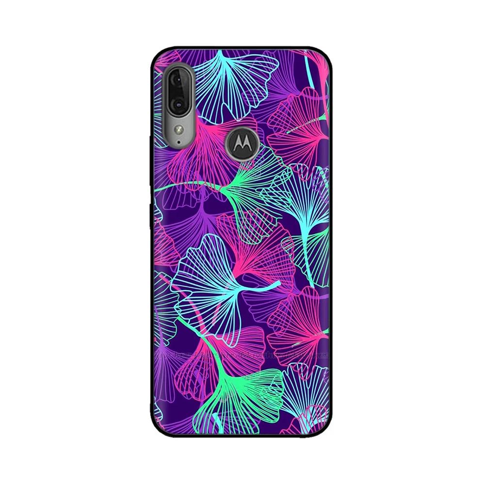 For Moto E6 Plus Case Soft Black Silicone Phone Back Cover For Motorola Moto E6 Play E6s 2020 MotoE6 Plus Case Cover Coque Funda