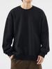 Trendy Men's Heavyweight Jacquard Round Neck Hoodie - Autumn/Winter Plus Velvet Long Sleeve Casual Top