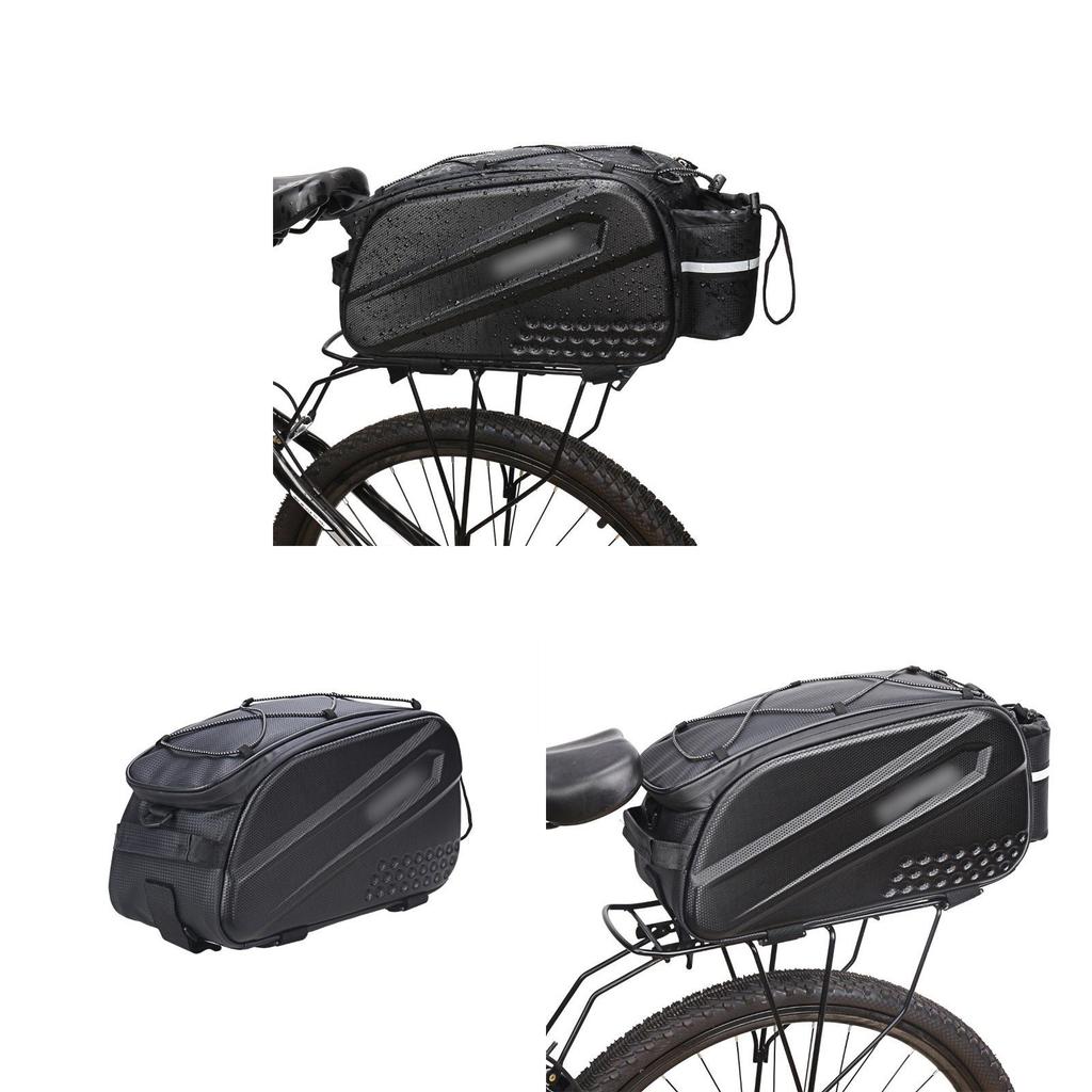 Fahrrad-Gepäckträgertasche Mit Hartschale PVC Für Mountainbike Aufbewahrungslösung