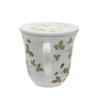 Wedgwood Wild Strawberry Becher mit Deckel [Gebraucht]