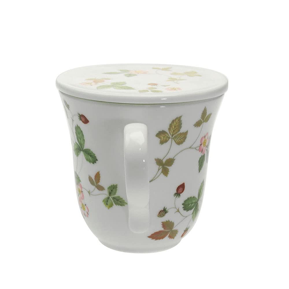 Wedgwood Wild Strawberry Casual Mug with Lid [Used]