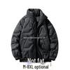 Men's Plus Size Stand Collar Down Jacket - Light, Warm, Windproof Autumn/Winter Outerwear