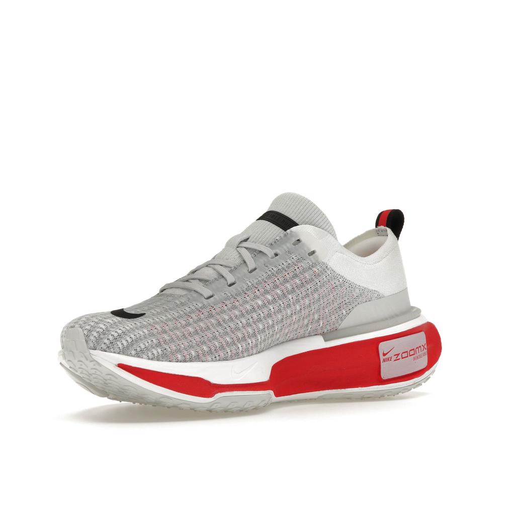 Nike ZoomX Invincible Run Flyknit 3 Cement Grey Fire Red Herren Sneaker Weiß Schwarz DR2615-102