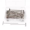 Diy Wig Securing Pins, T-Shaped Pins, Suitable For Knitting, Wigs, Sewing And Office Wall Decoration - 50-Piece Pack