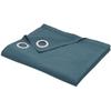 Rideau a oeillets - - 140x240cm - 100% Coton - Paon