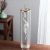 Transparent Incense Stick Stand Cylindrical Shape Upside-Down Incense Holder  Wellness Center