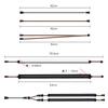 BTF-LIGHTING LED Neon RGB PC LED Strip Lights, Individually Addressable, 5V 3-Pin Splitter Cable Included, 2x50CM Light Strips for PC Computer Cases,