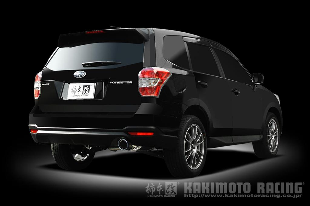 KAKIMOTO Eșapament Subaru Forester SJ5 cu Zgomot la Accelerație B71352 [Clasa KR] 2.0 12/11~ (Conform Regulamentelor '10)