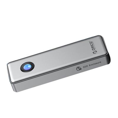 Case Enclosure for M.2 NVME SSD OUM2-G20 USB-C 20Gb/s - Silver