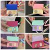 Storage Bag Cotton Filling Earphone Bag Cartoon House Coin Pouch Keychain  Small Item Storage