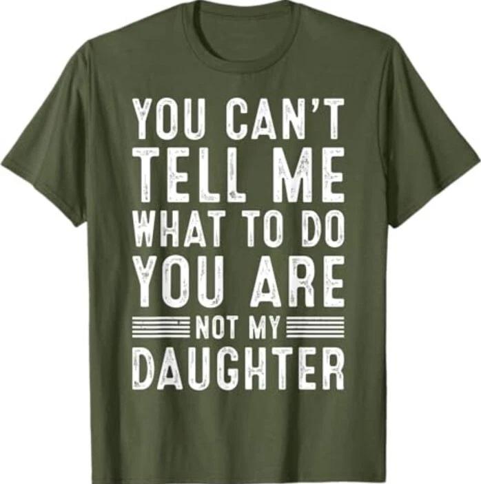 Funny Father Daddy Gifts Men From Daughter Fathers Day Dad T-Shirt L