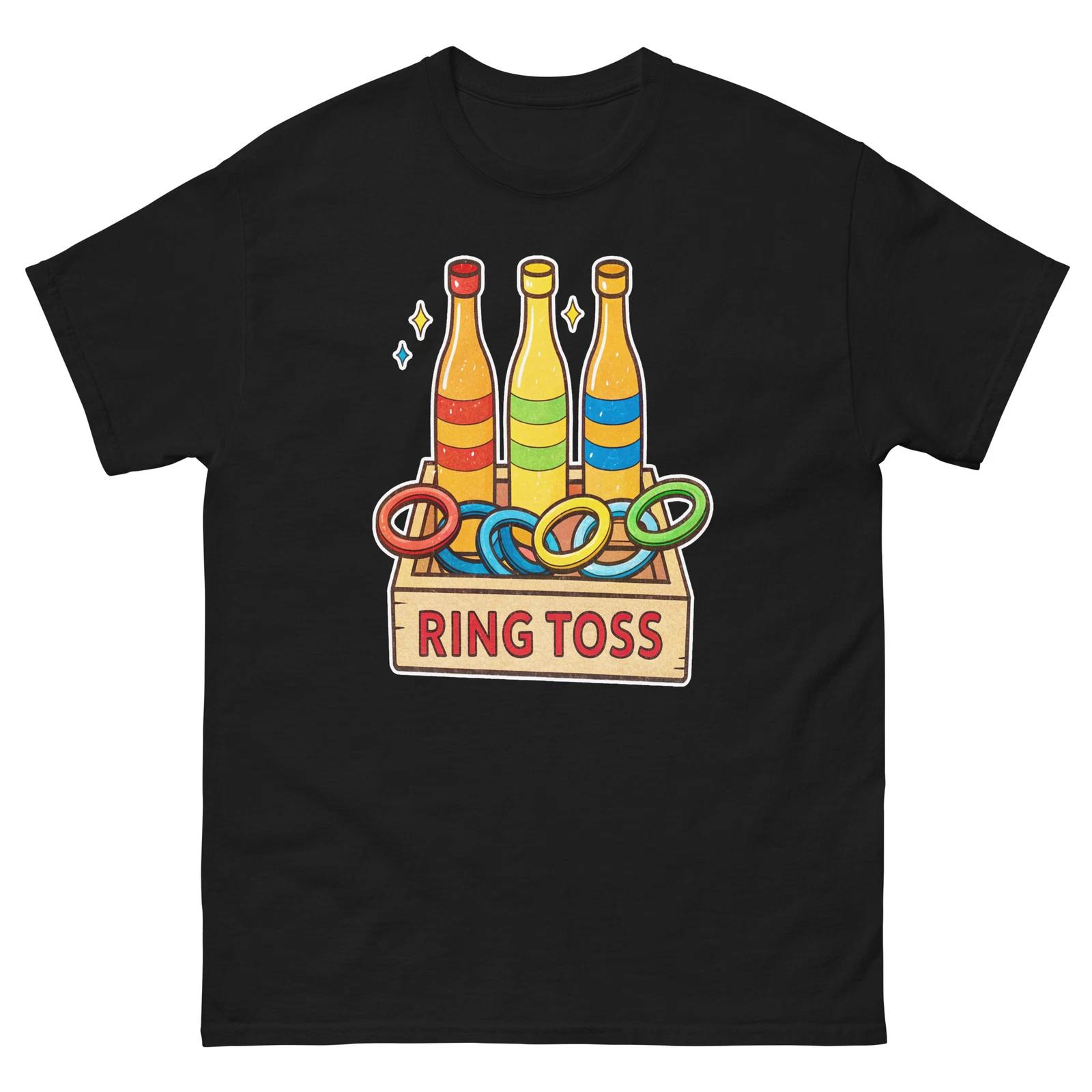 

Ring Toss Carnival Fair Amusement Park T-Shirt 2XL