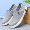 Fashion Men Canvas Loafers Summer 2025 Comfortable Walking Flats Man Non Slip Soft Moccasins Sneakers Breathable Lightweight Casual Shoe