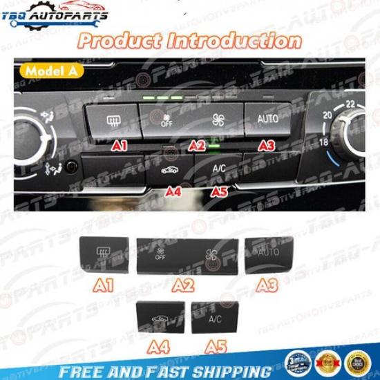 Car Dashboard Air Vent AM Control Button For BMW 2 Series F22 F23 2011 - 2018