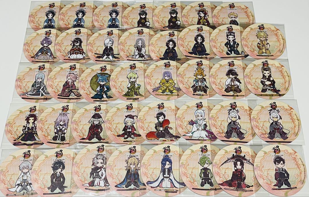 

[USED] Touken Ranbu Touken Ranbu Anicafe Animate Cafe Coaster