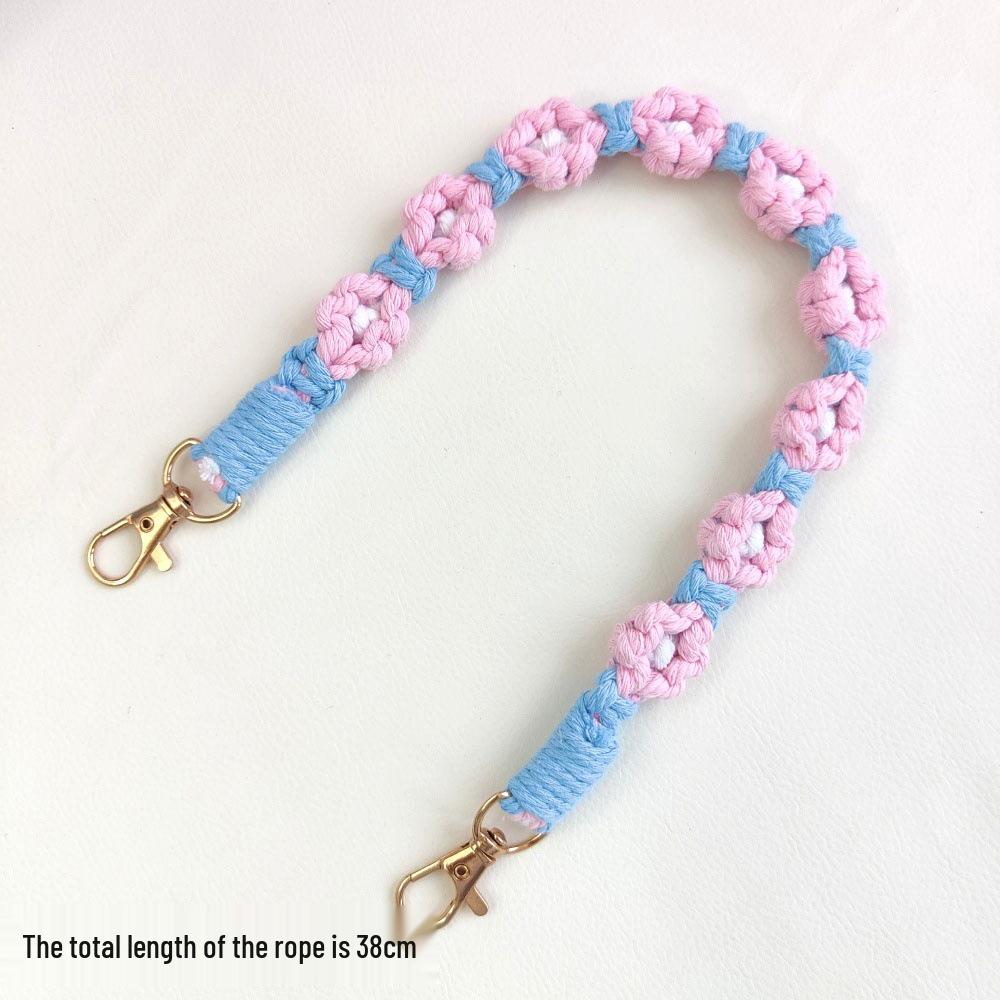 Woven Flower Strap for Water Bottles and Thermos Cups